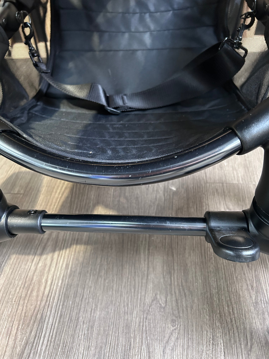 PRE LOVED iCandy Peach 6 Travel System - Dark Grey Twill