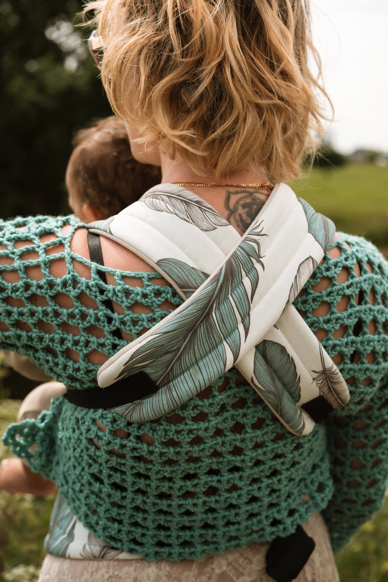 Bizzi Growin Nomad Pure Organic Baby Carrier - Wild Plume