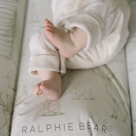 Ralphie Bear Comfort Changing Mat - Woodland