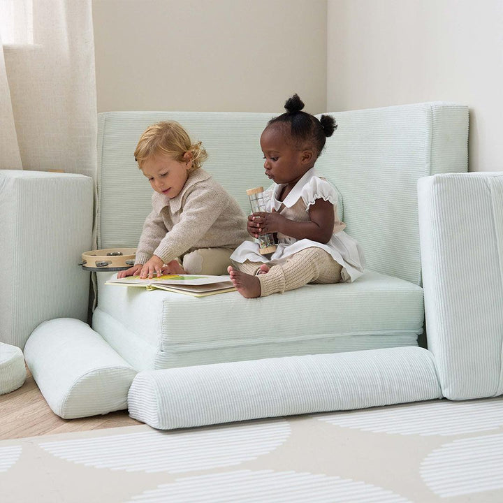 Tutti Bambini Playrama Montessori Kids Play Sofa - Sea Mist