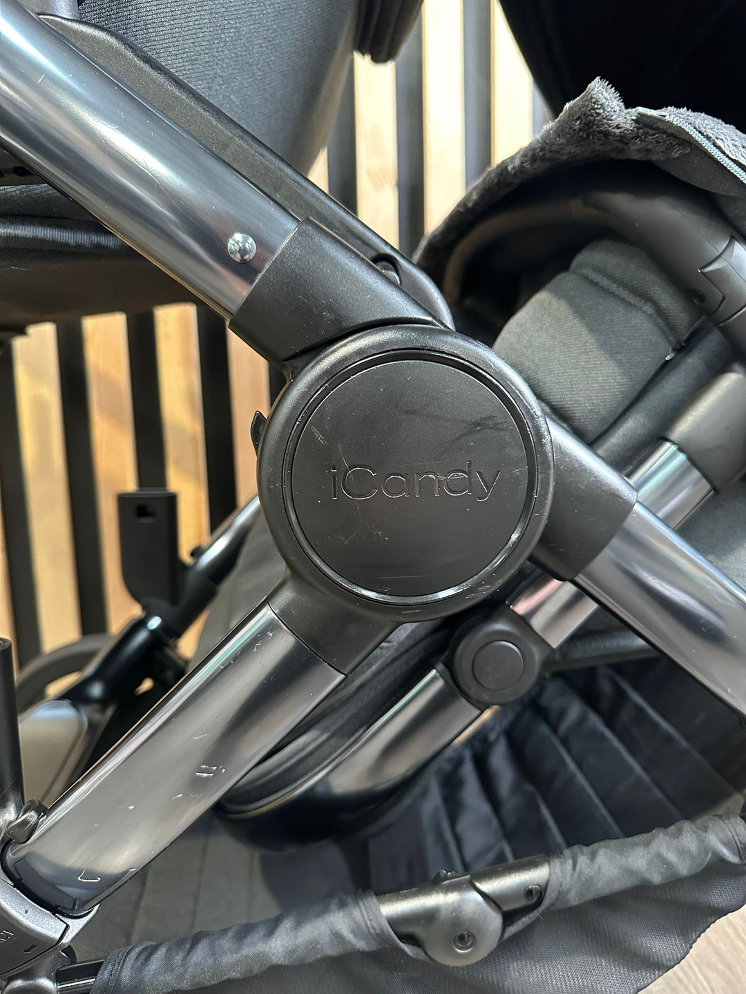 PRE LOVED iCandy Peach 7 Twin Bundle - Dark Grey