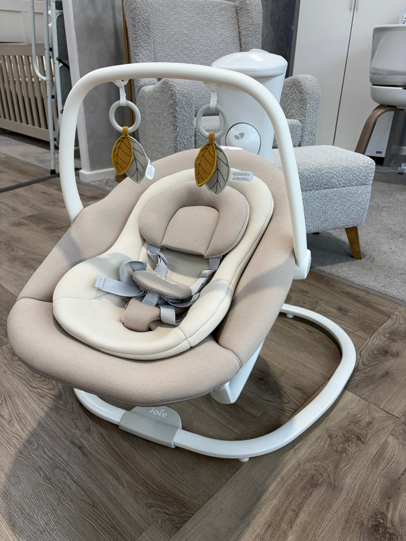 EX DISPLAY Joie Whimsy Wind Up Swing - Almond