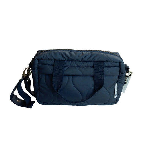 Ralphie Bear Quilted Stroller Bag - Slate/Wildflower Print