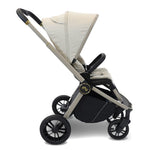 My Babiie MB450i 3in1 Travel System with Rotating Car Seat + Base - Ivory