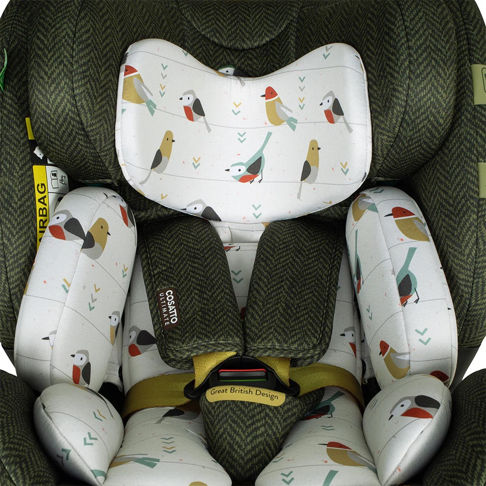 Cosatto All in All Ultra 360 Rotate i-Size - Bureau + FOC Car Seat Accessory Pack