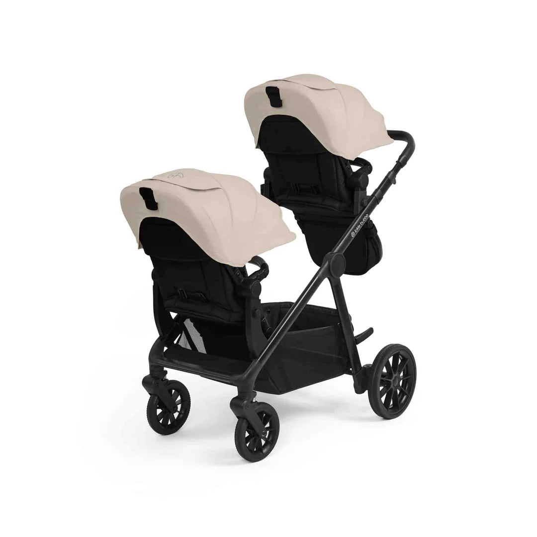 Ickle Bubba Virgo Twin 18 Piece Nimbus Car Seat Bundle - Stone