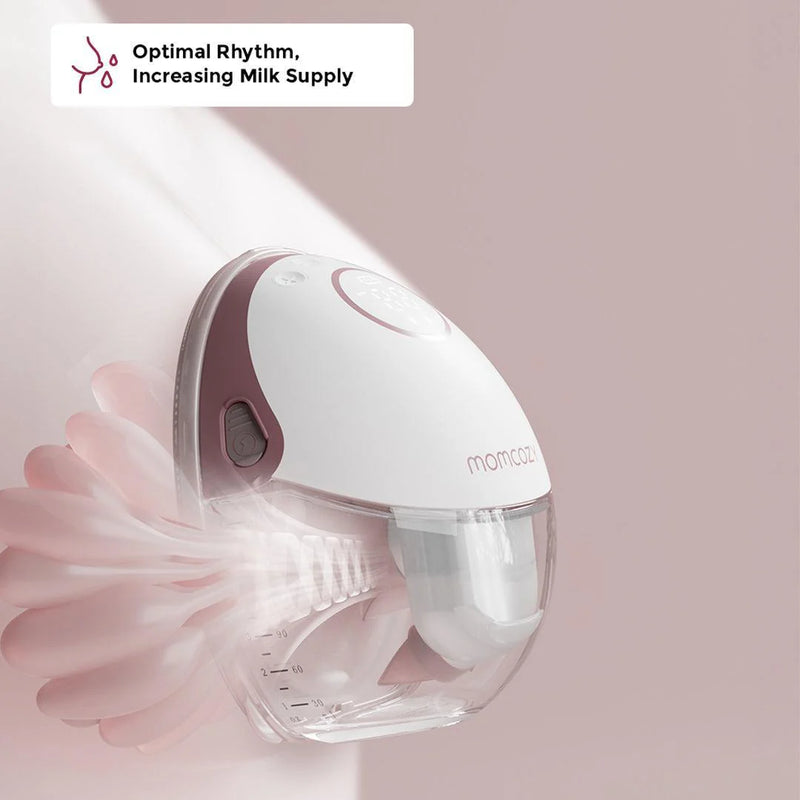 Momcozy M6 Single Breast Pump - White