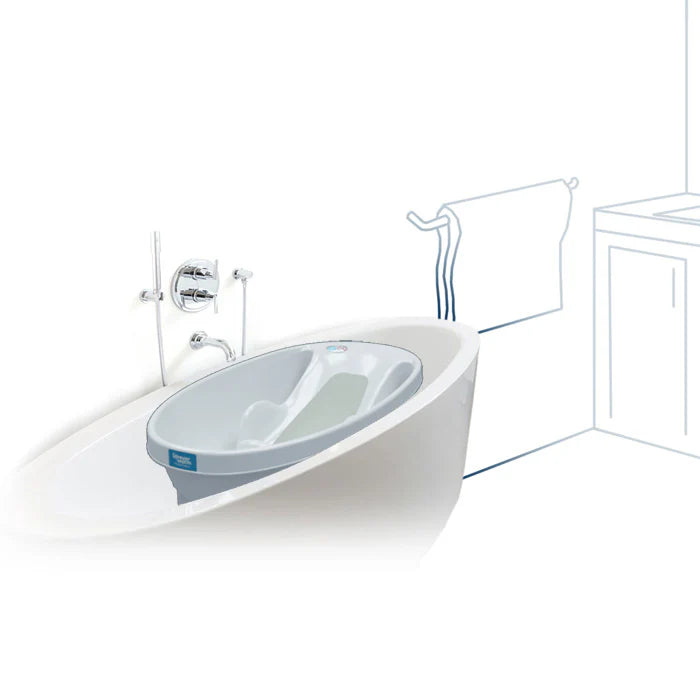 Aqua Forever Warm Warming Baby Bath - White