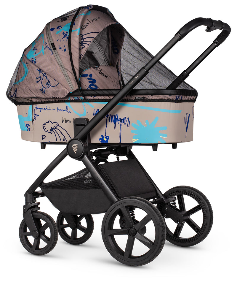 Venicci Upline2 4in1 Travel System Inc 360 Base - Special Edition Draft Beige
