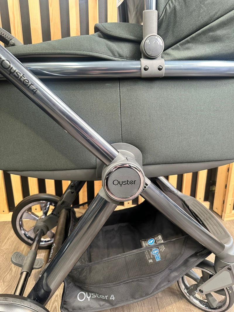 EX DISPLAY Babystyle Oyster4 Pram + Pushchair - Black Olive