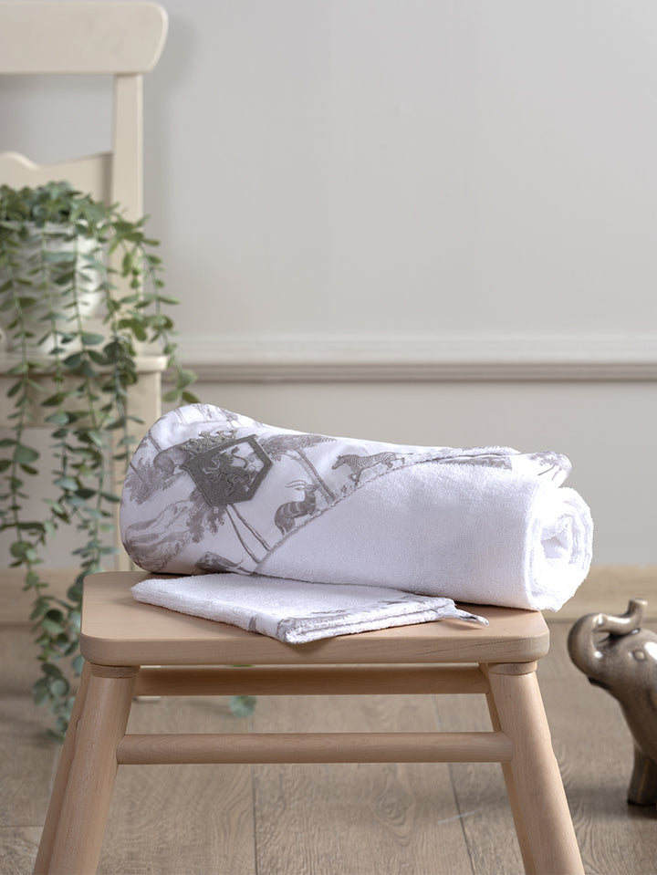 Funnababy Hooded Towel Set - Safari