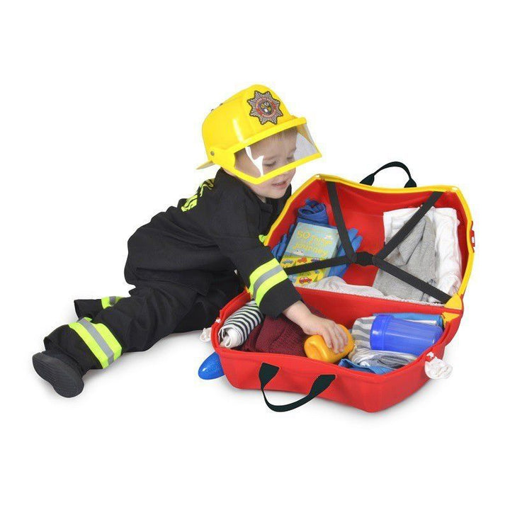 Trunki Ride-On Suitcase - Frank the Fire Engine