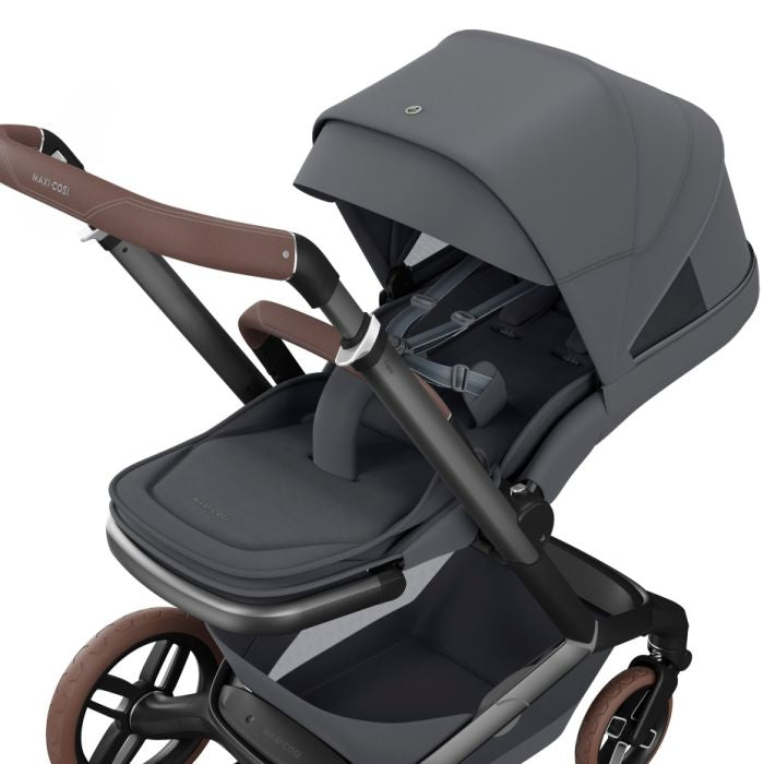 Maxi-Cosi Fame Pushchair & Carrycot - Moon Graphite (2026 Model)