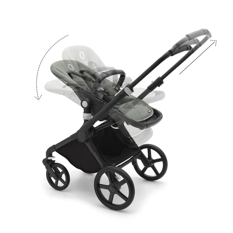 Bugaboo Fox Cub Complete Pushchair + Carrycot - Forest Green