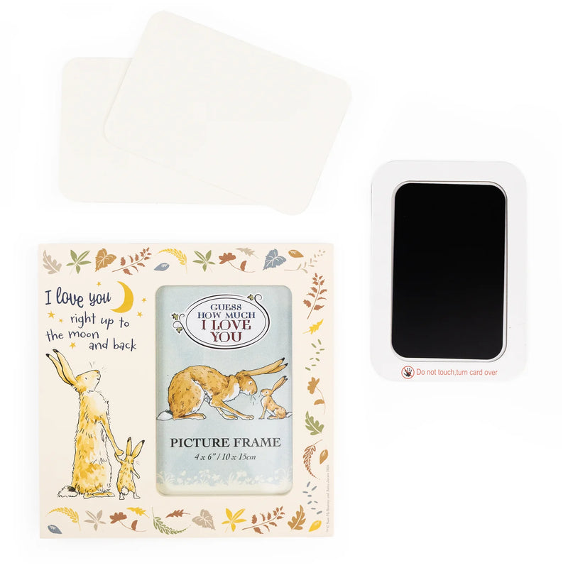 Guess How Much I Love You Hand & Foot Print Kit - Baby Keepsake Frame