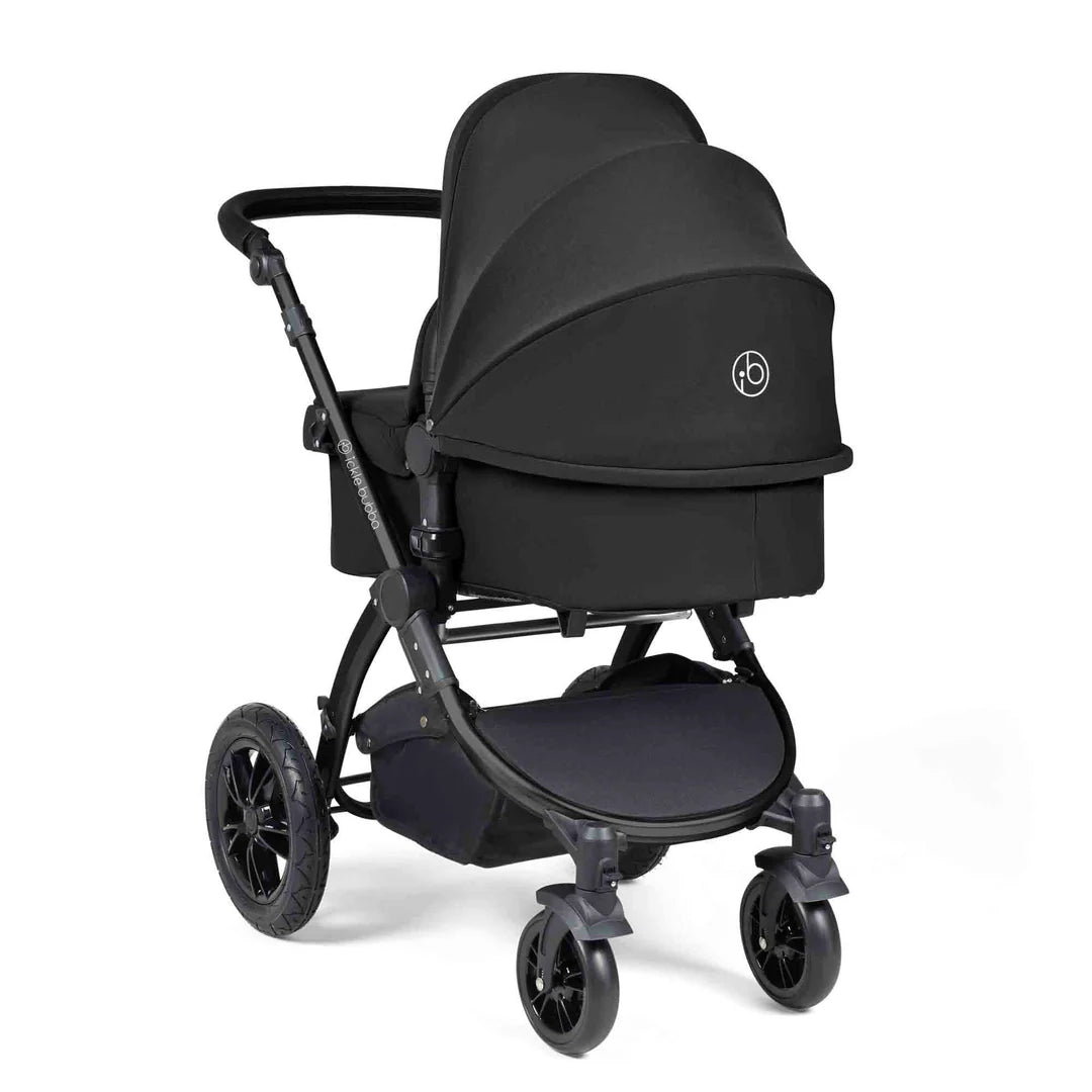 Ickle Bubba Stomp Luxe 12 Piece Travel System Inc I-Size Nimbus Spin Car Seat + Isofix Base