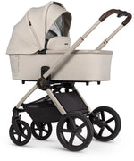 Venicci Upline2 Pushchair, Carrycot + Accessories Travel System Bundle - Stone Beige