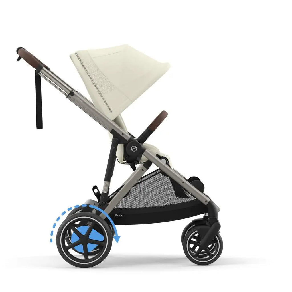 Cybex E-Gazelle S Pushchair - Seashell Beige/Taupe