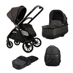 Mee-Go Cocoon Pushchair Bundle with Accessories – Liquorice