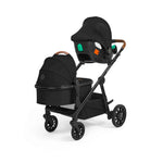 Ickle Bubba Virgo Growing Family 14 Piece Including Cirrus + Base Travel System Bundle - Black