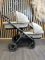 PRE LOVED Cybex Gazelle S Twin Bundle - Almond Beige