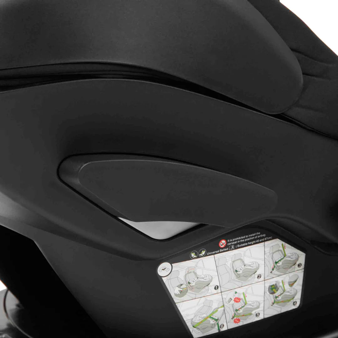 Ickle Bubba Stomp Luxe 12 Piece Travel System Inc I-Size Nimbus Spin Car Seat + Isofix Base