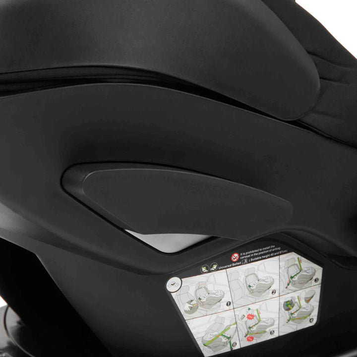 Ickle Bubba Stomp Luxe 12 Piece Travel System Inc I-Size Nimbus Spin Car Seat + Isofix Base