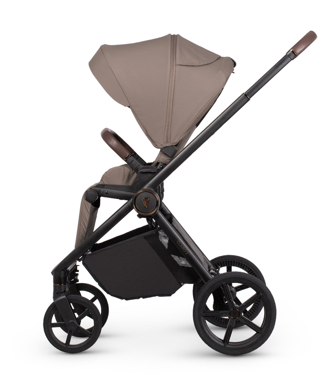 Venicci Claro2 Pram & Pushchair 8 Piece Bundle - Almond