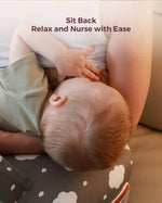 Momcozy Multifunctional and Adjustable 100% Cotton Nursing Pillow