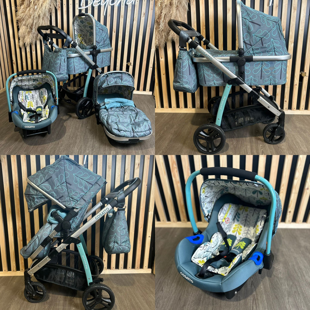 PRE LOVED Cosatto Wow Travel System - Fjord