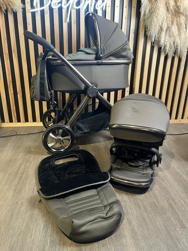 EX DISPLAY Babystyle Oyster4 2-in-1 Travel System - Chocolate Velvet
