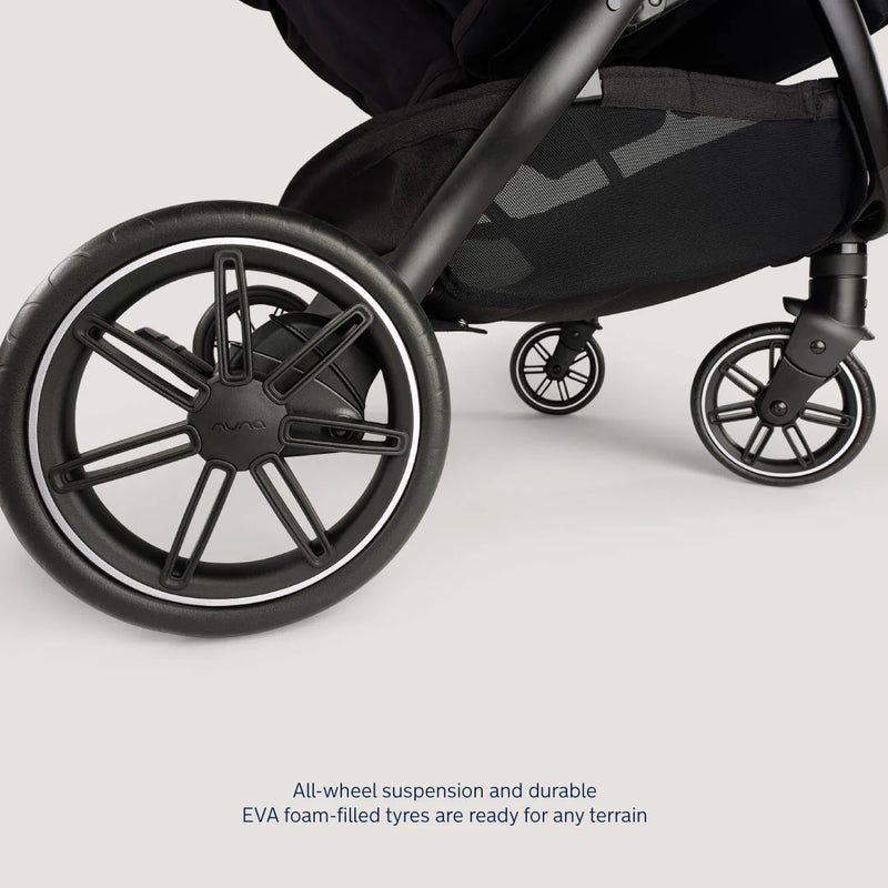 Nuna Trvl Dubl Pushchair – Caviar