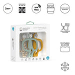 Matchstick Monkey Animal Teether Gift Set (Pack Of 3)