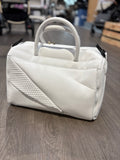 Junama Diamond Changing Bag - White
