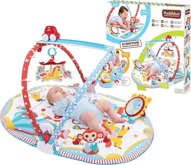 Yookidoo Gymotion Circus Playland Play Gym