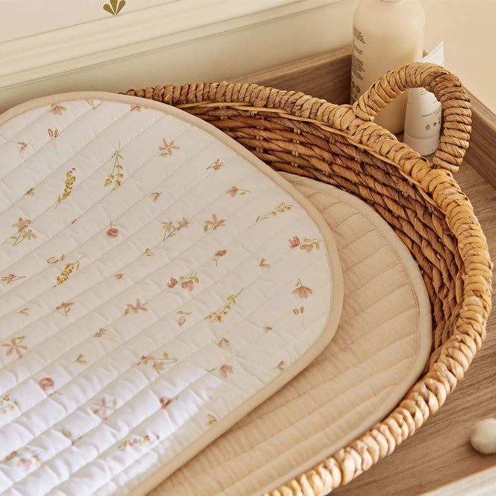 CuddleCo 2 Pack Travel Changing Pad - Cashmere Meadow