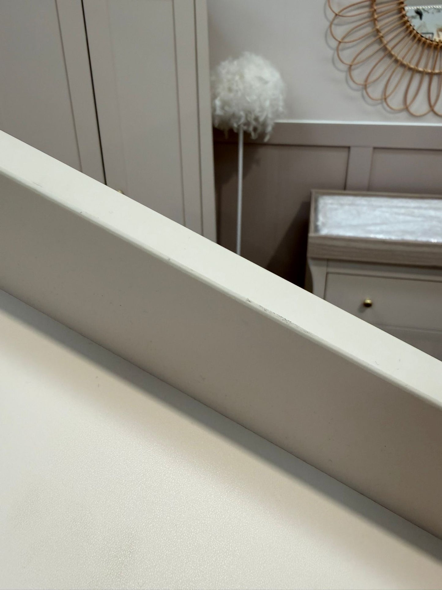 EX DISPLAY CuddleCo Clara Wall Shelf - Cashmere