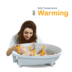 Aqua Forever Warm Warming Baby Bath - White