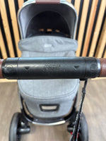 PRE LOVED Mamas & Papas Ocarro Pram, Pushchair + Accessories - Grey Tweed