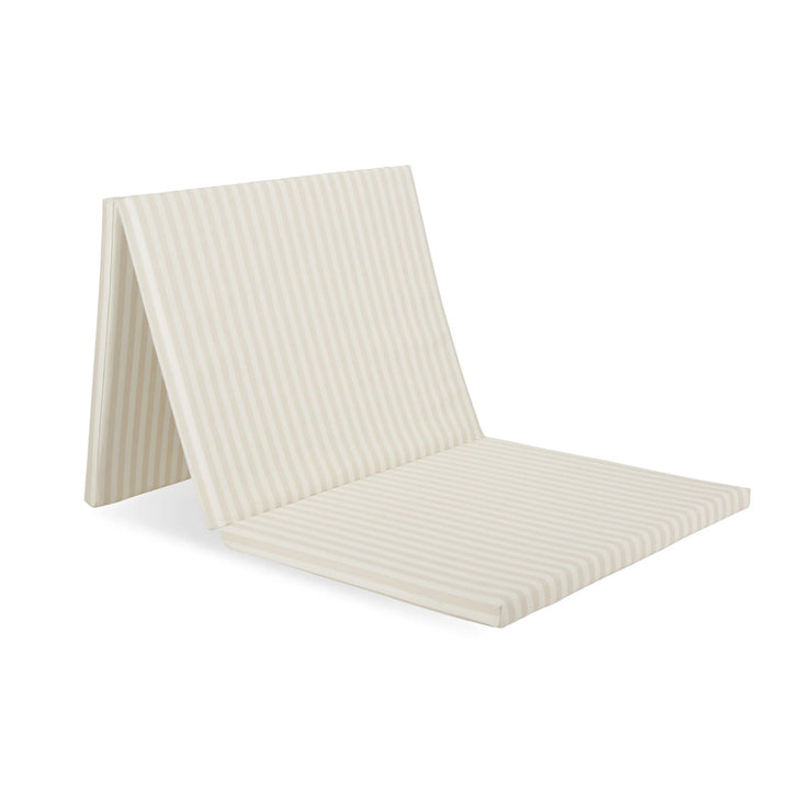 CuddleCo Soft Play 3-Fold Tumble Mat - Cookie Stripe