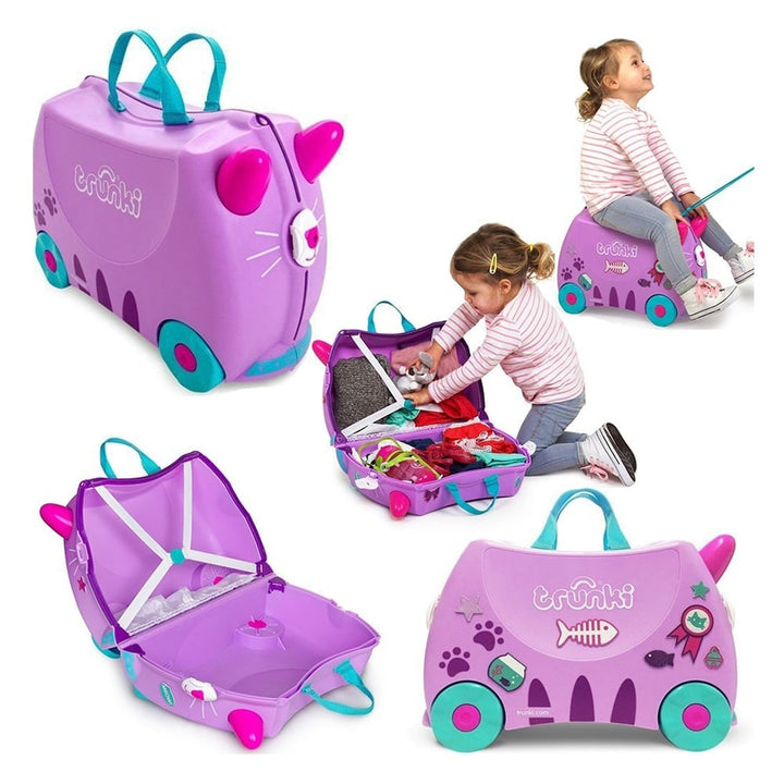 Trunki Ride-On Suitcase - Cassie the Cat