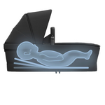 Maxi-Cosi Fame Cabin Cot - Onyx Black