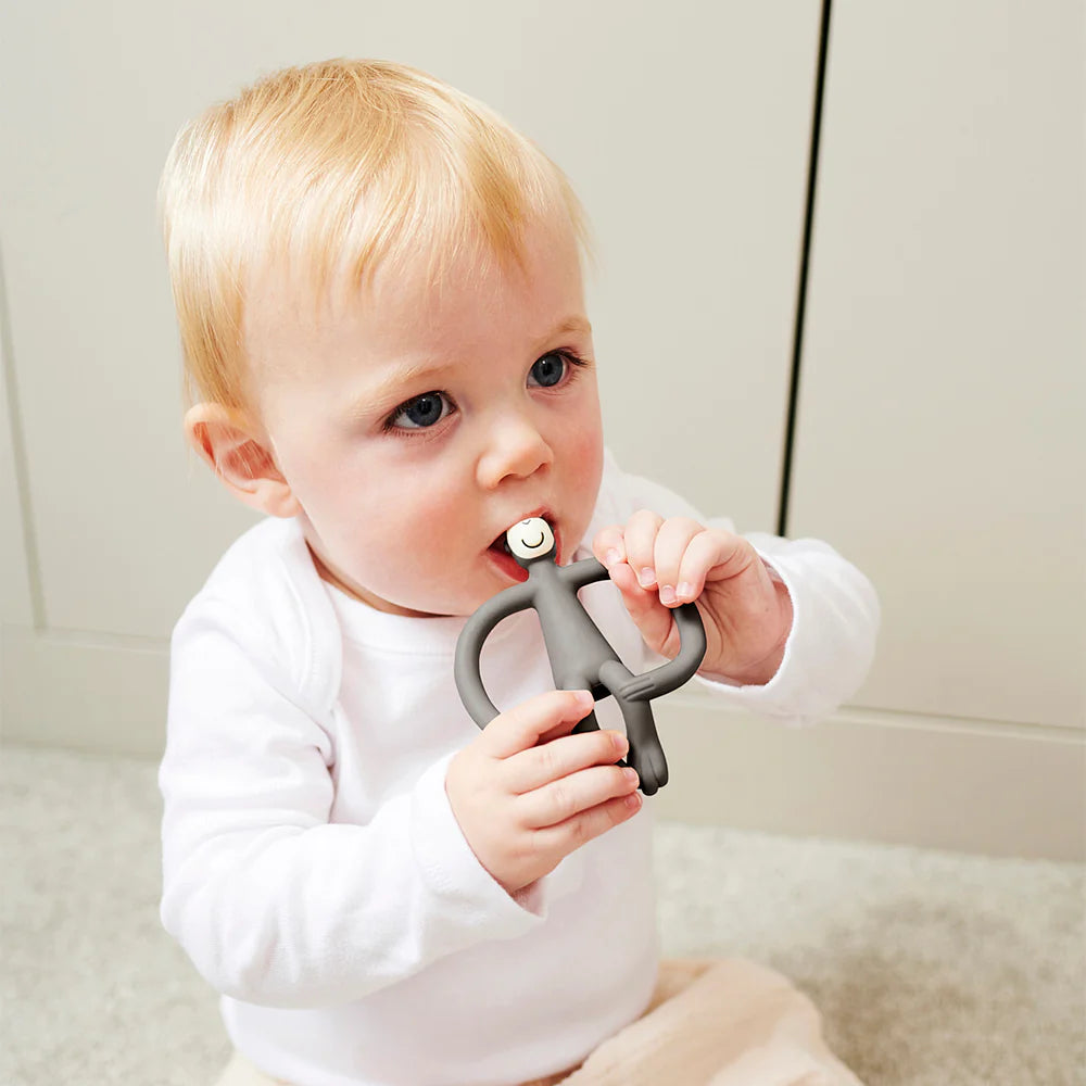 Matchstick Monkey Original Teething Toy  - Grey