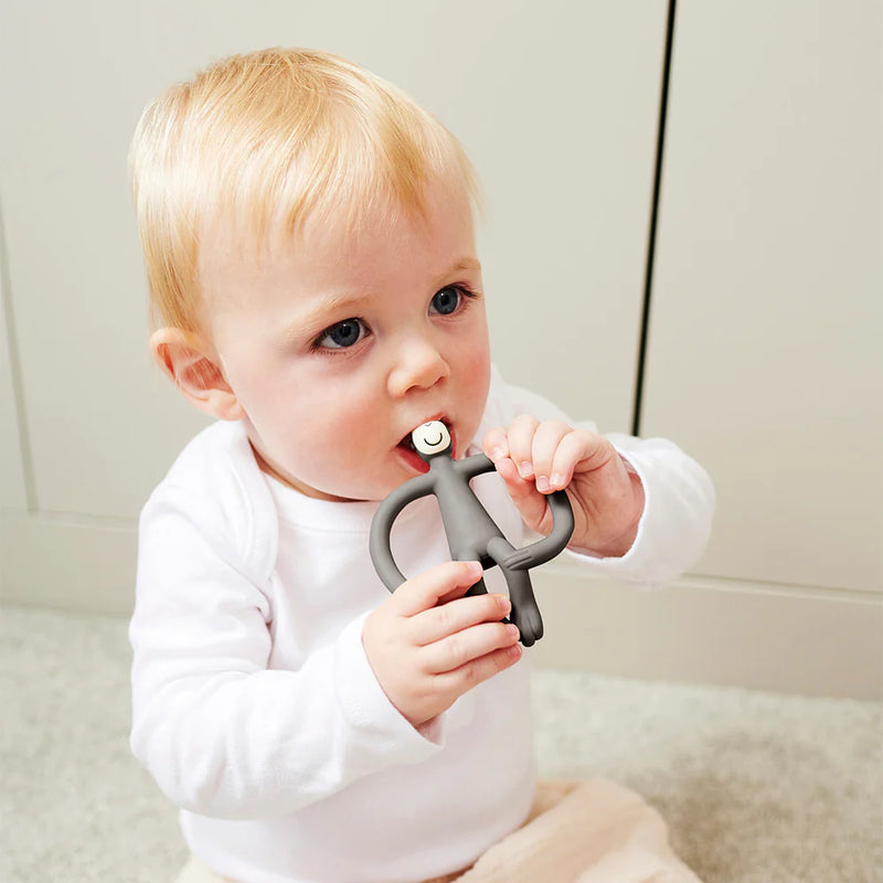 Matchstick Monkey Original Teething Toy  - Grey
