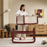 SnuzPod5 Bedside Crib - Rouge