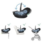 Maxi-Cosi 360 Family Pro2 Bundle - Essential Black