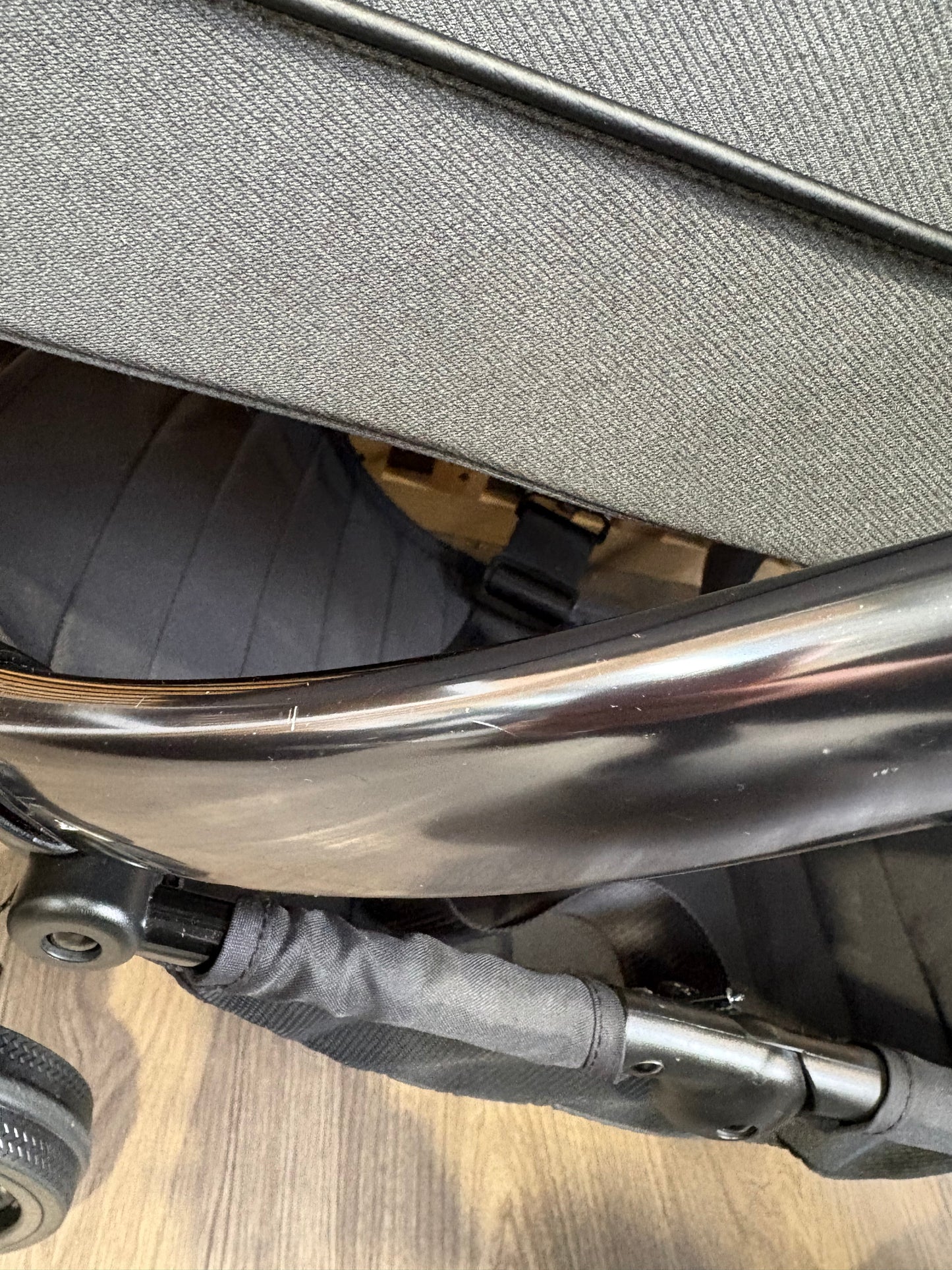 PRE LOVED iCandy Peach 7 Pram, Pushchair + Accessories - Phantom/Truffle