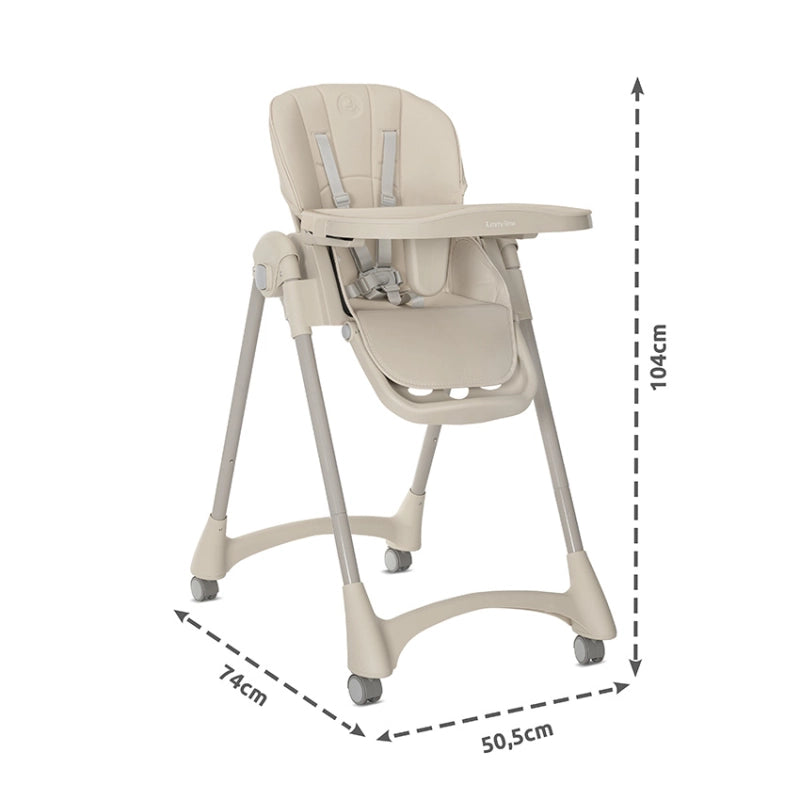 Lorelli Tummy Time Baby Highchair - Beige