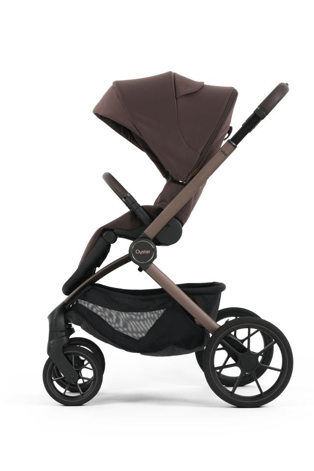 Oyster Vee Stroller Bundle - Chocolate