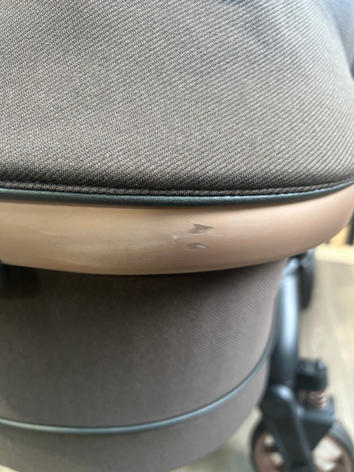 EX DISPLAY iCandy Peach 7 Double Pushchair - Pecan